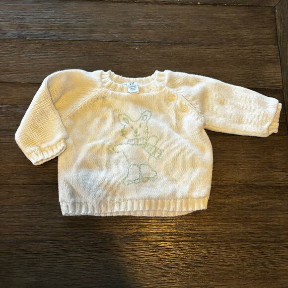 Gap Unisex Easter Knit Sweater Size 3-6 Months - Picture 1 of 7